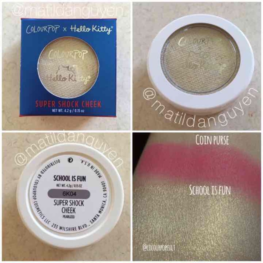 Colourpop x Hello Kitty - School Is Fun